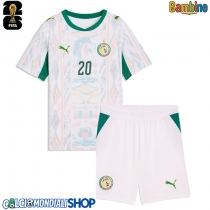 Maglie da calcio Senegal Habib Diallo #20 Prima Maglia Bambino Mondiali 2026  Manica Corta (+ Pantaloni corti)